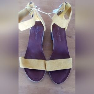 Rock & Candy Mustard Yellow Sandals